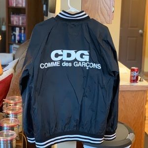 CDG 'Good Design Shop' Varsity Jacket obo